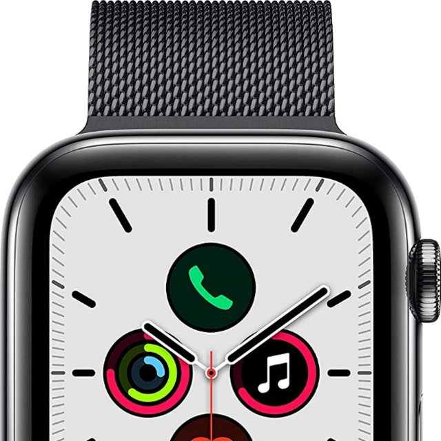 Apple Watch Series 5 GPS + Cellular Stainless Steel Case 44mm